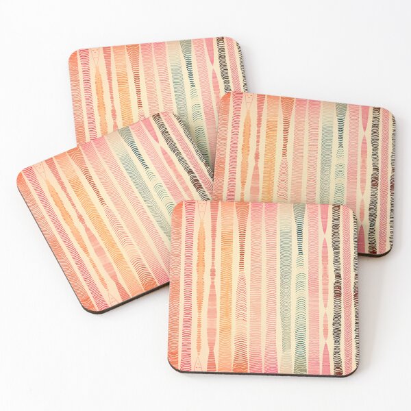 Item preview, A colorful stripes pattern designed and sold by TogetherDshop.