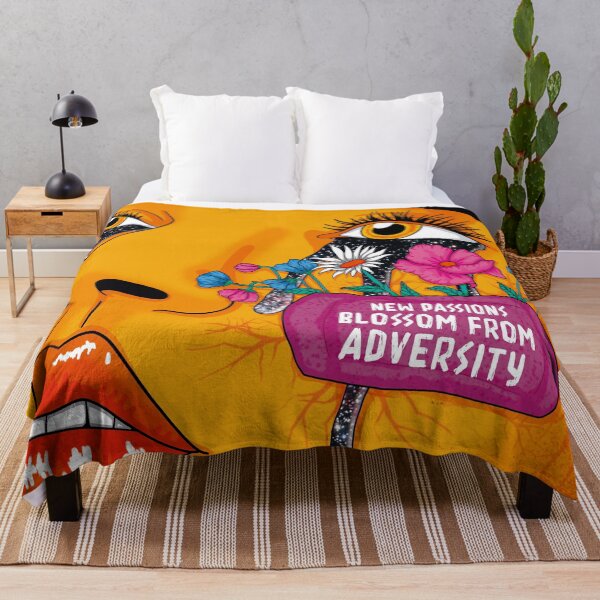 Item preview, New passions blossom from adversity designed and sold by picaralamacara.