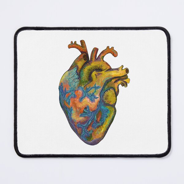 Item preview, Topographic Heart designed and sold by Wndringnotlstco.