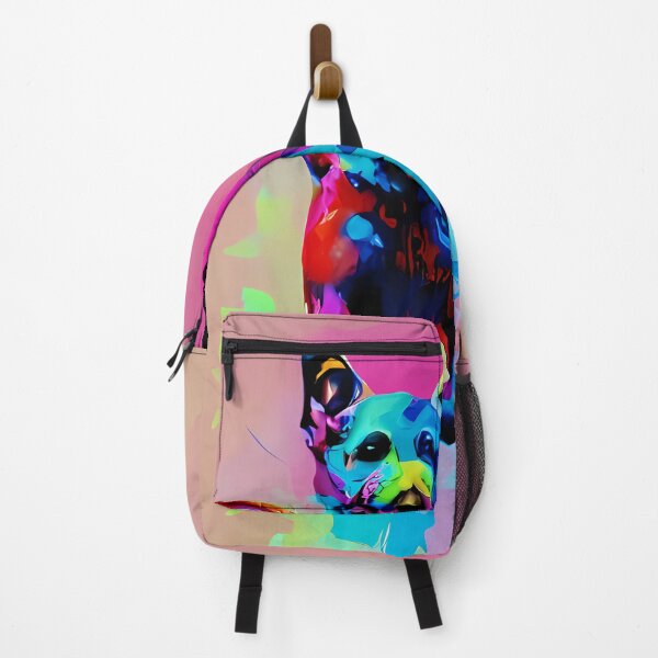 Item preview, Colored Cheerful Free Dog designed and sold by Faunify.