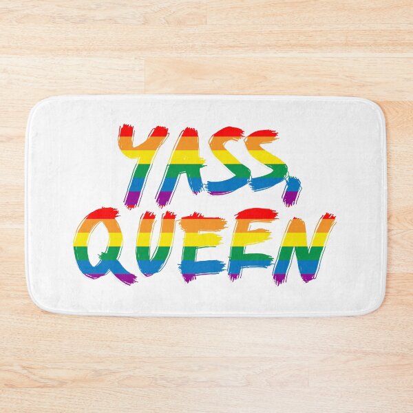 Item preview, Yass Queen rainbow pride colors designed and sold by pinguinii.