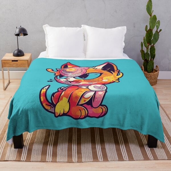 Item preview, Futuristic Multicolor Cats #31 demon cat designed and sold by SOVISART.