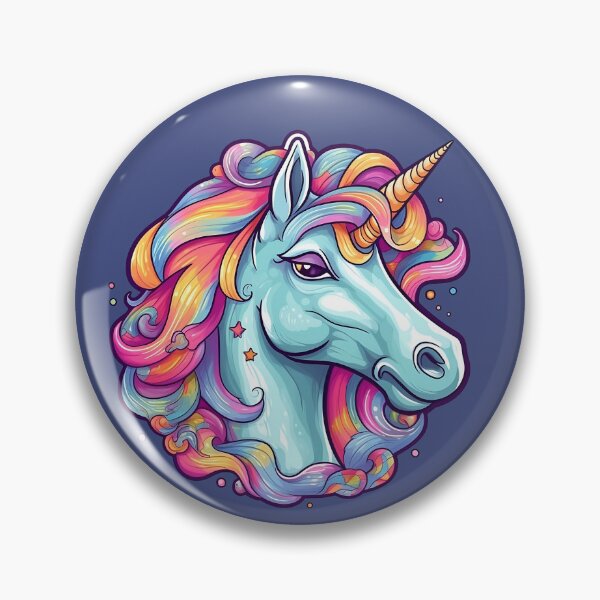 Item preview, CUTE UNICORN COLORFUL HORSE designed and sold by Hiszpanka.