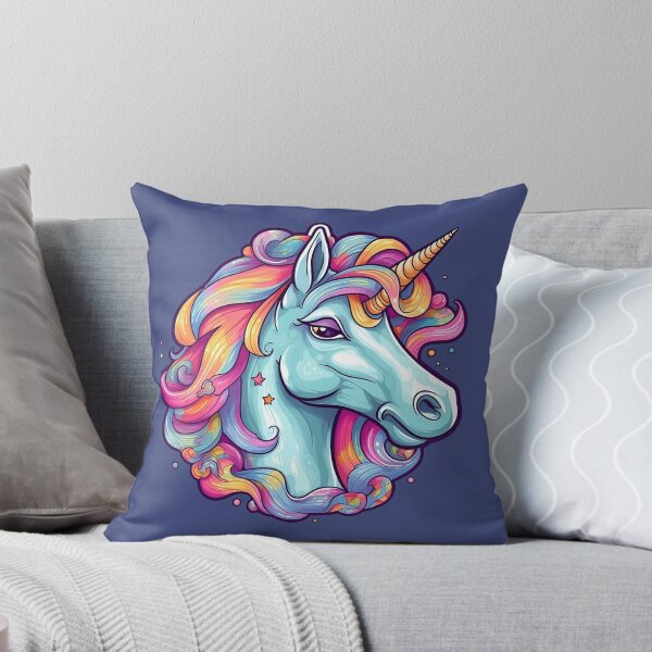 Item preview, CUTE UNICORN COLORFUL HORSE designed and sold by Hiszpanka.