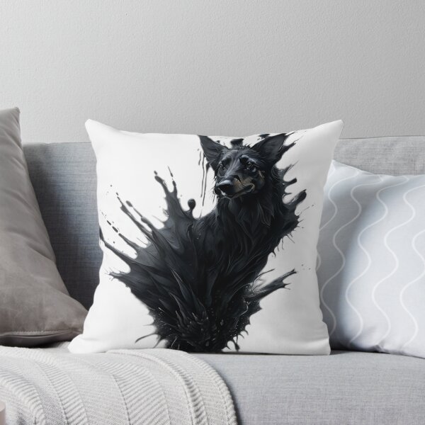 Item preview, Ink splattered dog, aesthetic design designed and sold by twisted-dot.