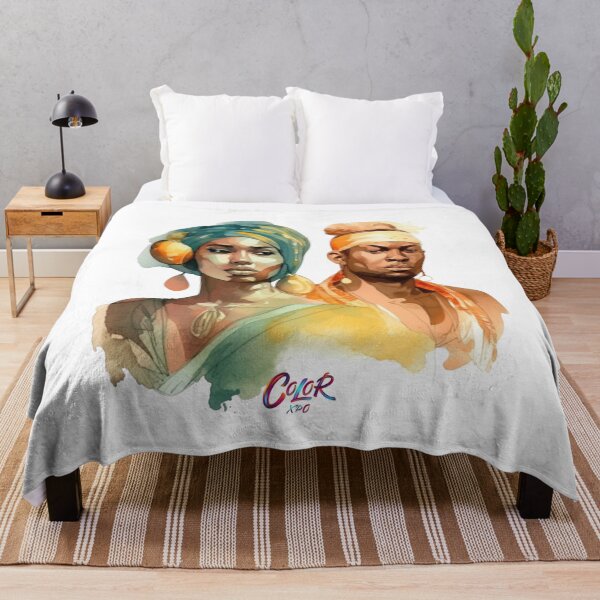 Item preview, Exotic Male and Female Painted Watercolor Sketch designed and sold by ColorXpo.
