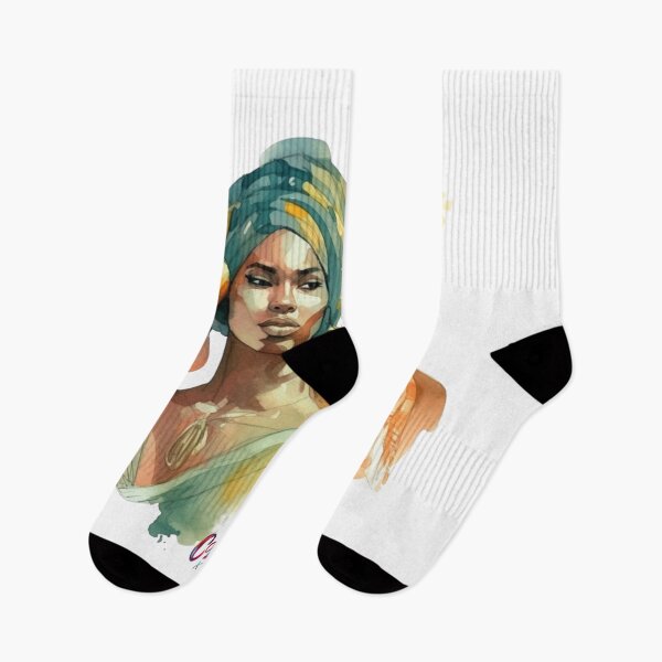 Item preview, Exotic Male and Female Painted Watercolor Sketch designed and sold by ColorXpo.