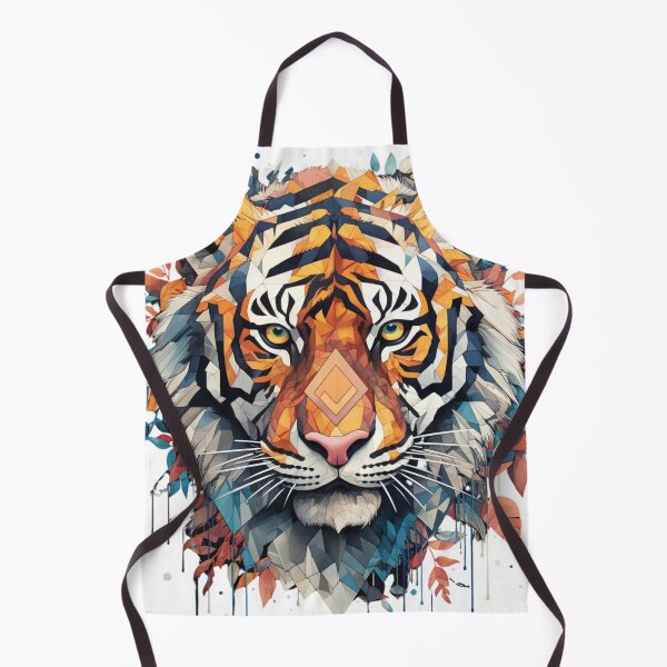 Item preview, Bold Geometric Tiger  designed and sold by Ecollections.