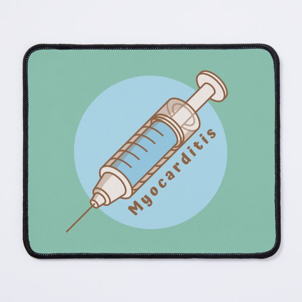 Item preview, Syringe of Myocarditis for myocarditis awareness of cardiomyopathy designed and sold by Lady-Frost.