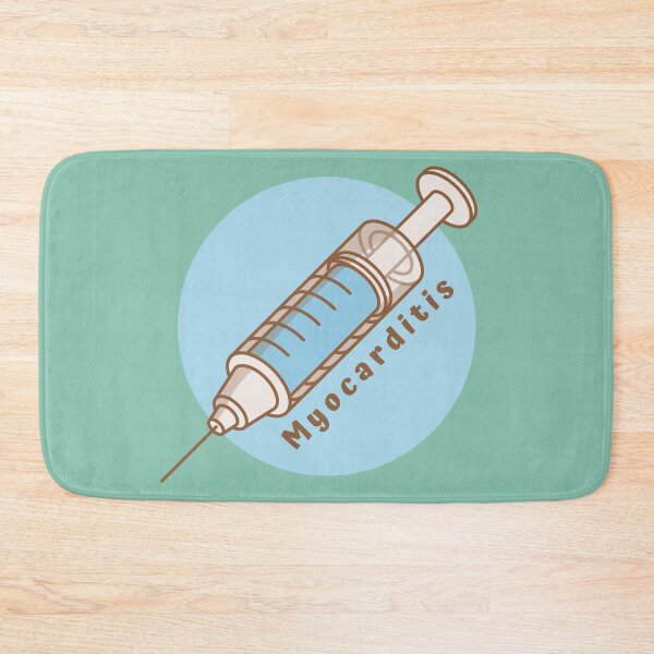 Item preview, Syringe of Myocarditis for myocarditis awareness of cardiomyopathy designed and sold by Lady-Frost.