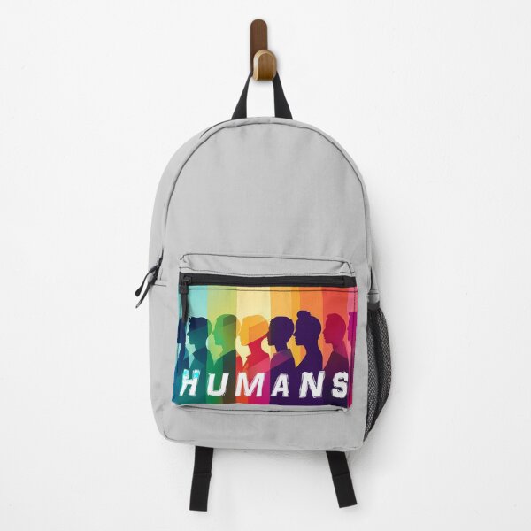 Item preview, "Humans" lettering with bright colors designed and sold by MLArtifex.
