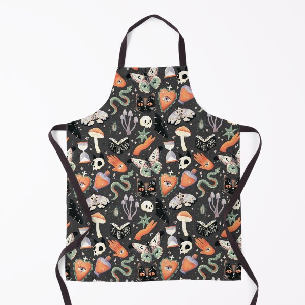 Item preview, witchcraft - orange and black designed and sold by Paola Locks.