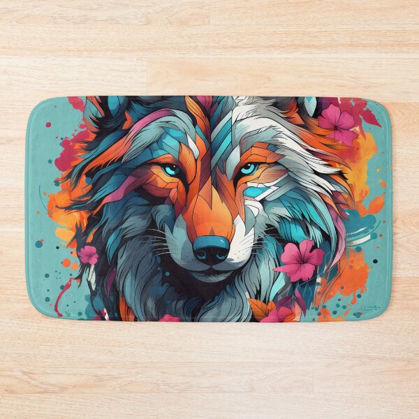 Item preview, Coloured Wolf designed and sold by Obsidian Ink by Wilshire.