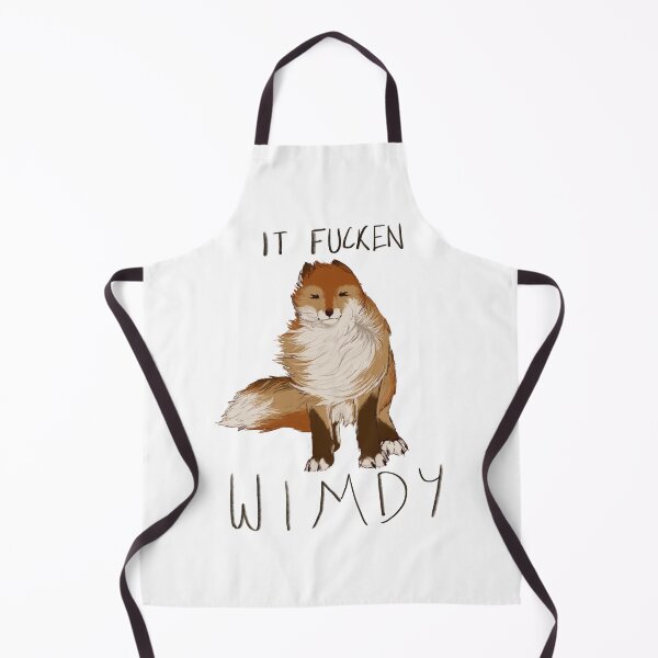 Item preview, it fucken WIMDY fox drawing designed and sold by sin0phodon.