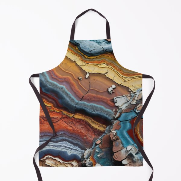 Item preview, Close-up of beautiful minerals magnified to reveal the microscopic organisms and bacteria that once thrived within it. Intricate patterns and vibrant colors. designed and sold by anytka.