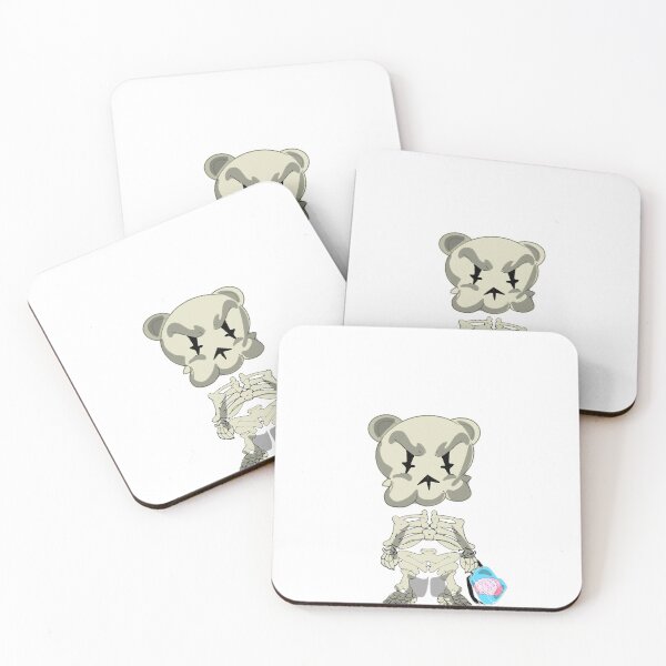 Item preview, Skeleton baby bear with backpack designed and sold by 1dopewrld.