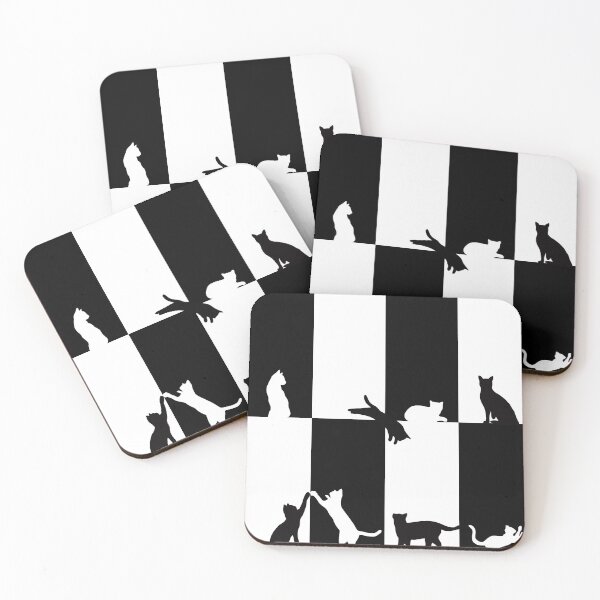 Item preview, BLACK AND WHITE CATS designed and sold by CERANARTS.