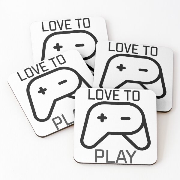 Item preview, love to play black designed and sold by BogdanASP33.