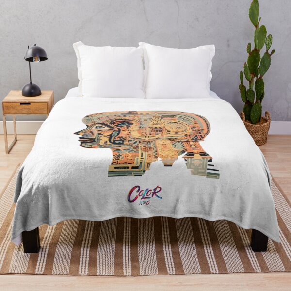 Item preview, Art of Colorful Ancient Head Old Artistry  designed and sold by ColorXpo.
