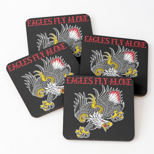 Item preview, Eagles Fly Alone Traditional Old School Tattoo designed and sold by Creative--Style.