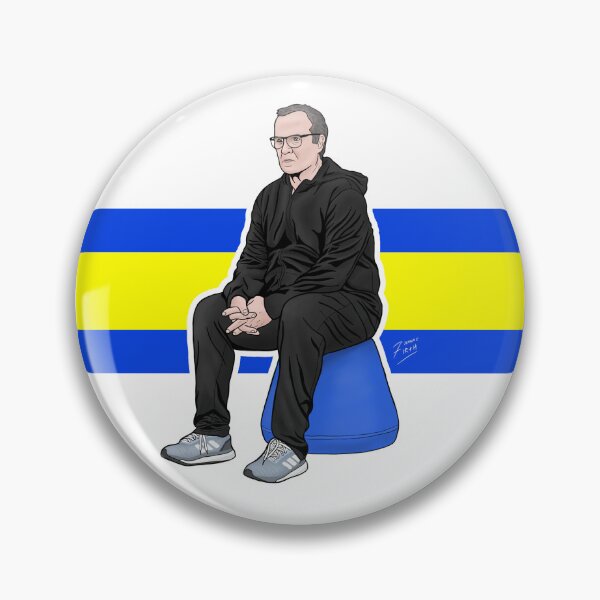 Item preview, Bielsa on a Bucket El Loco Leeds Legend Artwork  designed and sold by JoshuaCFirth.