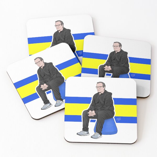 Item preview, Bielsa on a Bucket El Loco Leeds Legend Artwork  designed and sold by JoshuaCFirth.