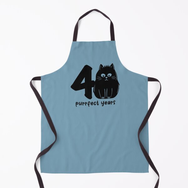 Item preview, 40 really purrfect years designed and sold by kolebridesign.