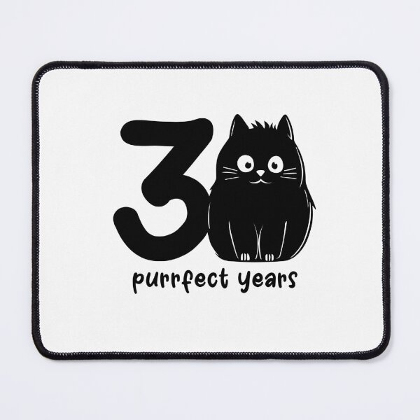 Item preview, 30 really purrfect years designed and sold by kolebridesign.