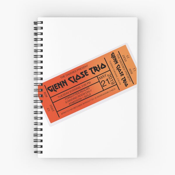 Item preview, Glenn Close Trio Concert Ticket designed and sold by Spaghetti-hoes.