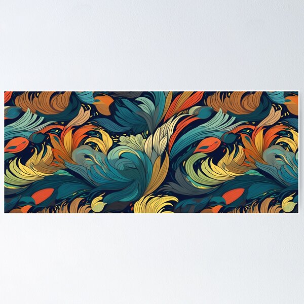 Artikelvorschau, Pattern Black Background entworfen und verkauft von tropicaltee.