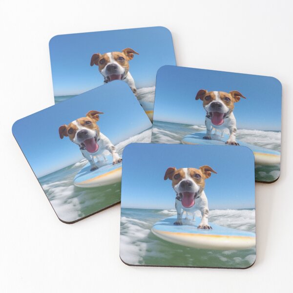 Item preview, Jack russell terrier dog on a sup board. Summer sport. designed and sold by anytka.