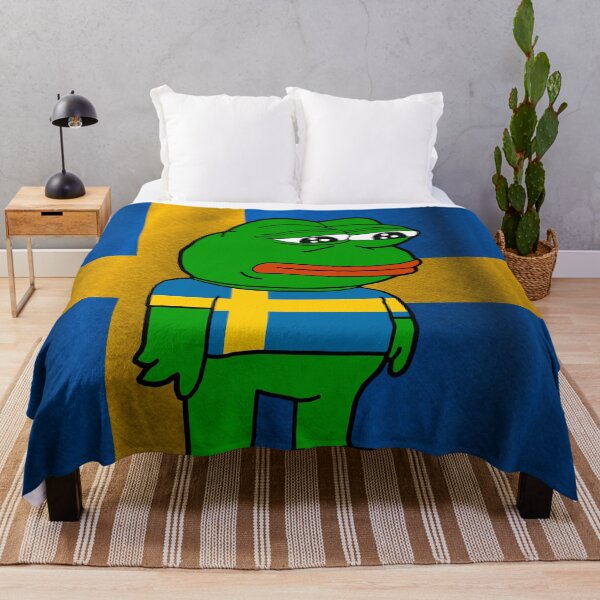 Artikelvorschau, Trauriger schwedischer Pepe entworfen und verkauft von Slav-Art.