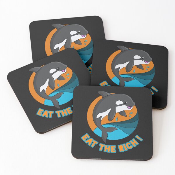 Item preview, Orca Eat The Rich designed and sold by Tameink.