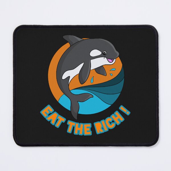 Item preview, Orca Eat The Rich designed and sold by Tameink.