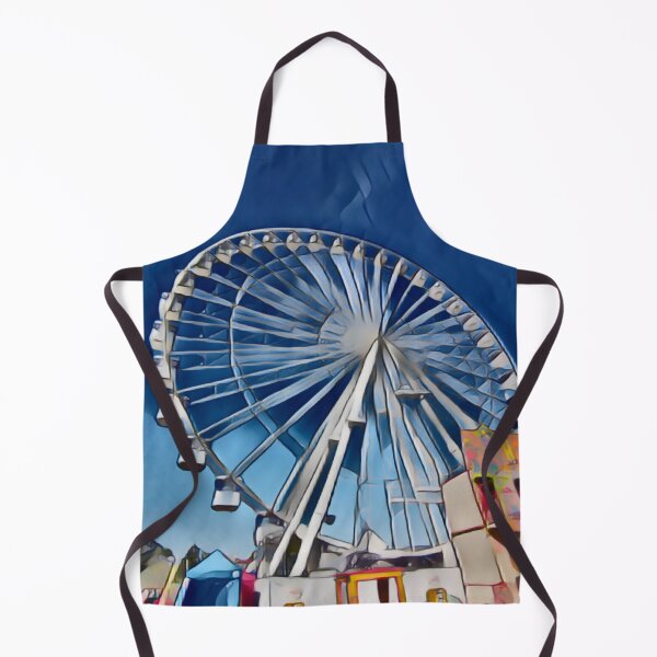 Item preview, Ferris Wheel In Retro Pop designed and sold by Fearless-Fox.