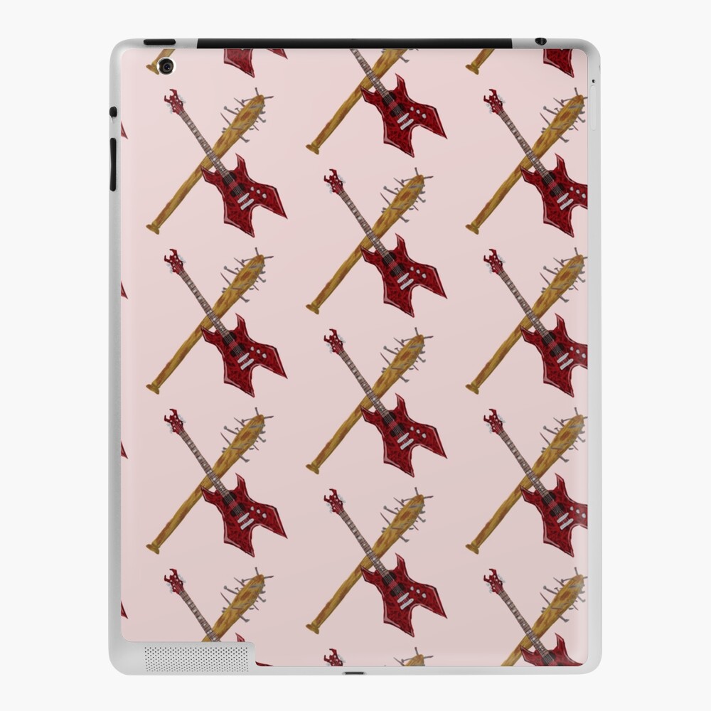 Nail Bat and Guitar Laptop Skin for Sale by Brittanywayart