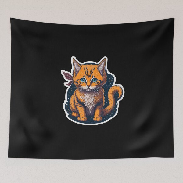 Item preview, Manx Cat (Sticker and Print Out) designed and sold by Sir Elgin Ortiz.