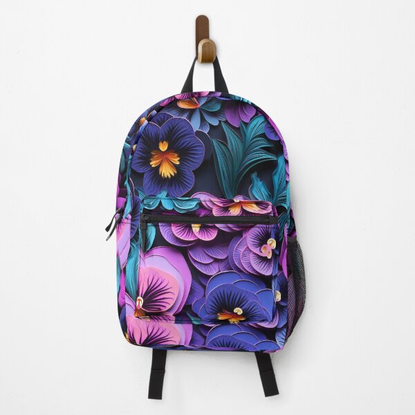 Item preview,  3D  Colorful Pansies Floral designed and sold by CoputerEasel.