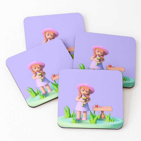 Item preview, cute chibi character in 3d  designed and sold by Faerynation24.