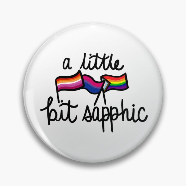 Item preview, A Little Bit Sapphic designed and sold by delennjadzia.