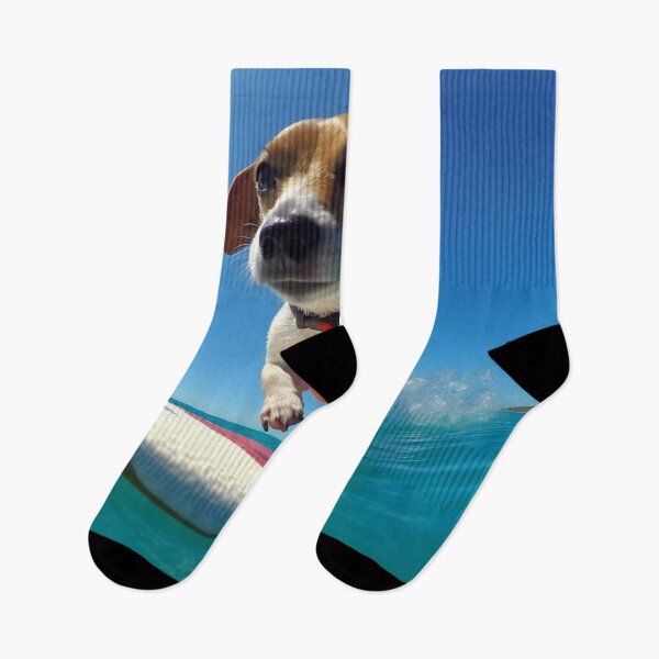 Item preview, Jack russell terrier dog on a sup board. Summer sport. designed and sold by anytka.