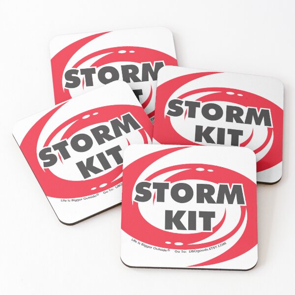 Item preview, Storm Kit Hurricane Sticker- Weatherproof! designed and sold by Jay Kenton Manning.