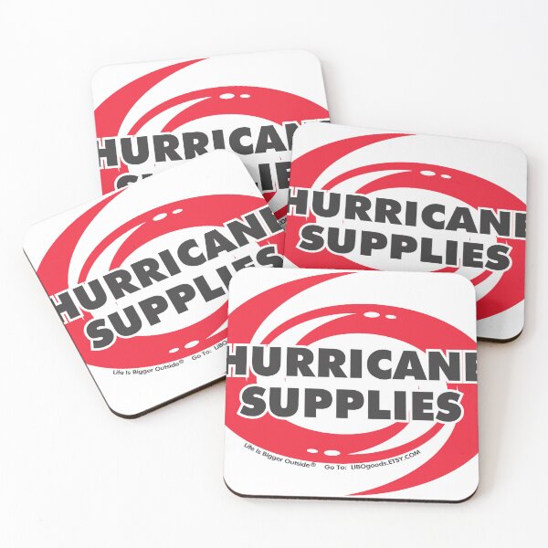Item preview, Hurricane Supplies Hurricane Sticker- Weatherproof! designed and sold by Jay Kenton Manning.