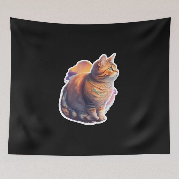 Item preview, Manx Cat (Sticker and Print Out) designed and sold by Sir Elgin Ortiz.
