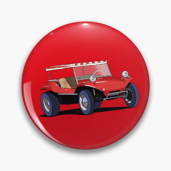 Item preview, Red Beach Buggy designed and sold by Webazoot Industries - Car Art.