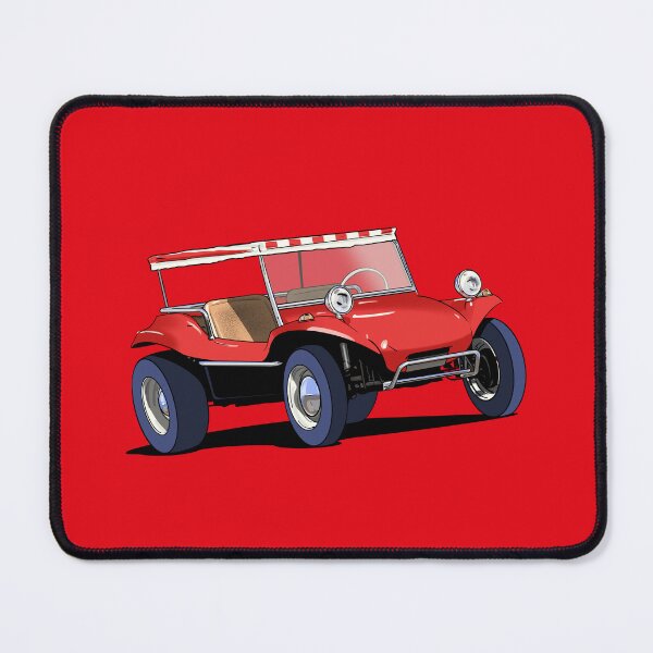 Item preview, Red Beach Buggy designed and sold by Webazoot Industries - Car Art.