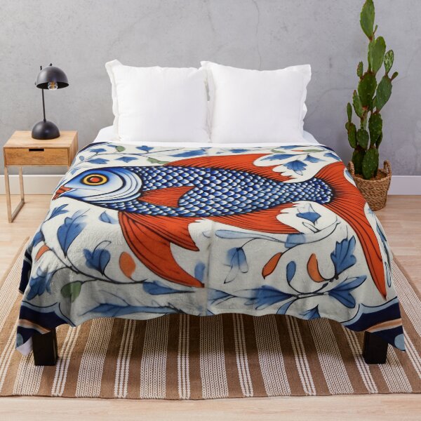 Item preview, Portuguese sardine fish on typical traditional tile. designed and sold by anytka.