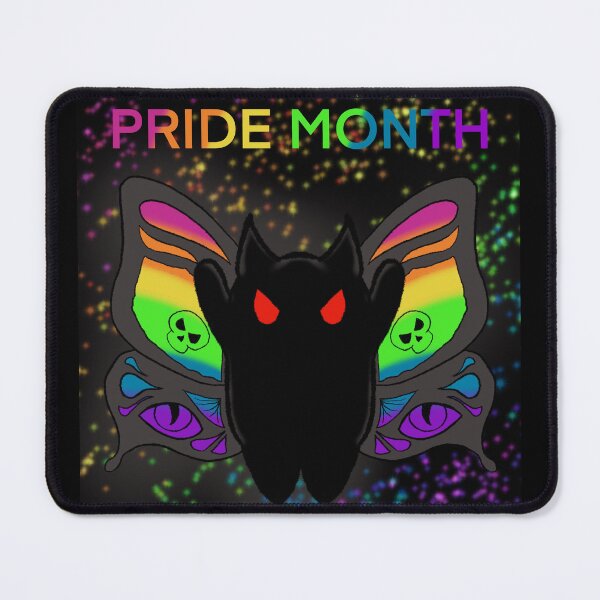 Item preview, Pride Month MothMan  designed and sold by ZombieCheshire.