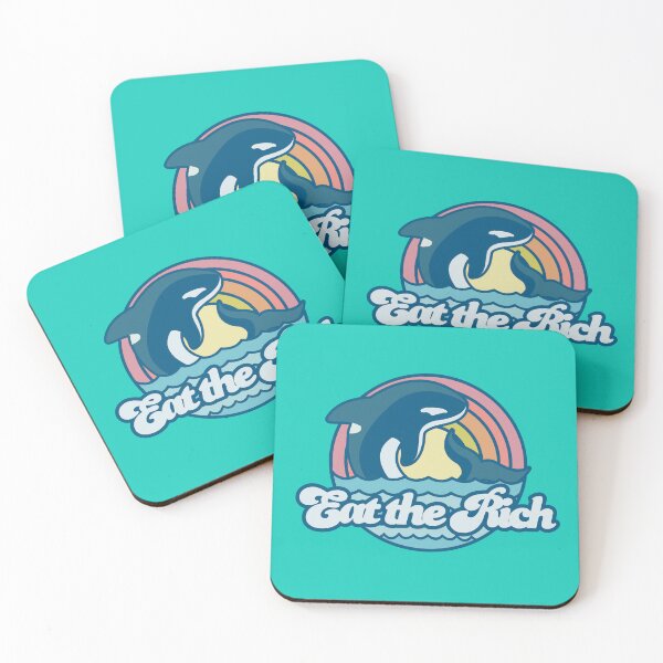 Item preview, Orcas eat the rich designed and sold by remerasnerdas.