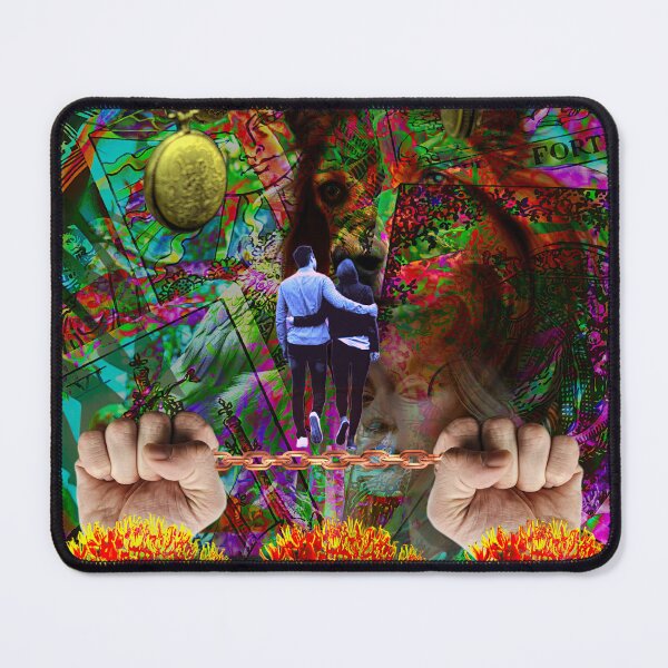 Item preview, "Time Is The Real Bandit" Digital Collage Art designed and sold by Raven’s Wing Studio.